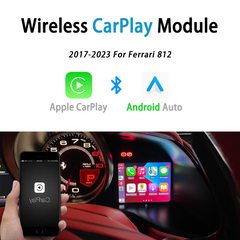 Ferrari 812 Wireless Apple CarPlay Android Auto