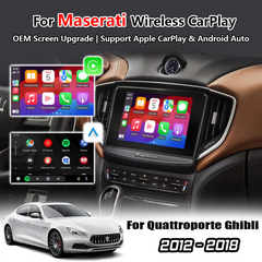 Maserati Quattroporte Wireless Apple CarPlay Android Auto