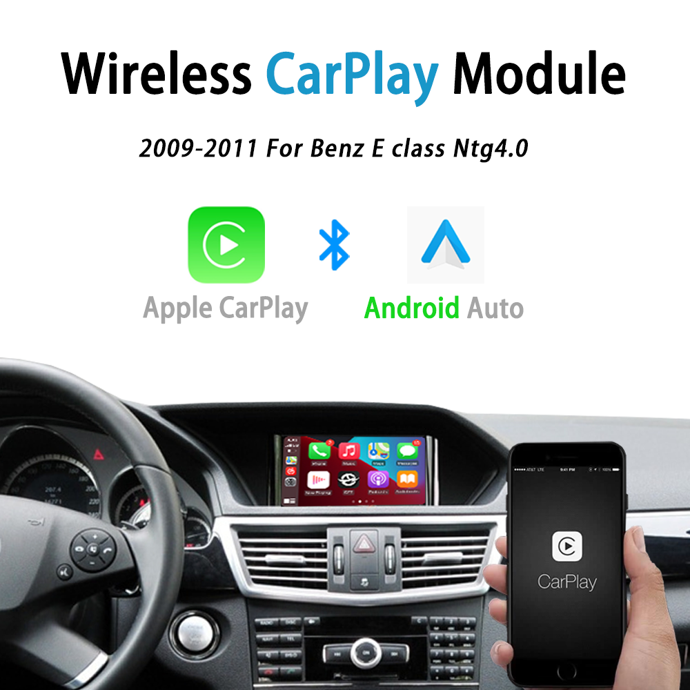 Benz E class NTG4.0 Wireless Apple CarPlay Android Auto