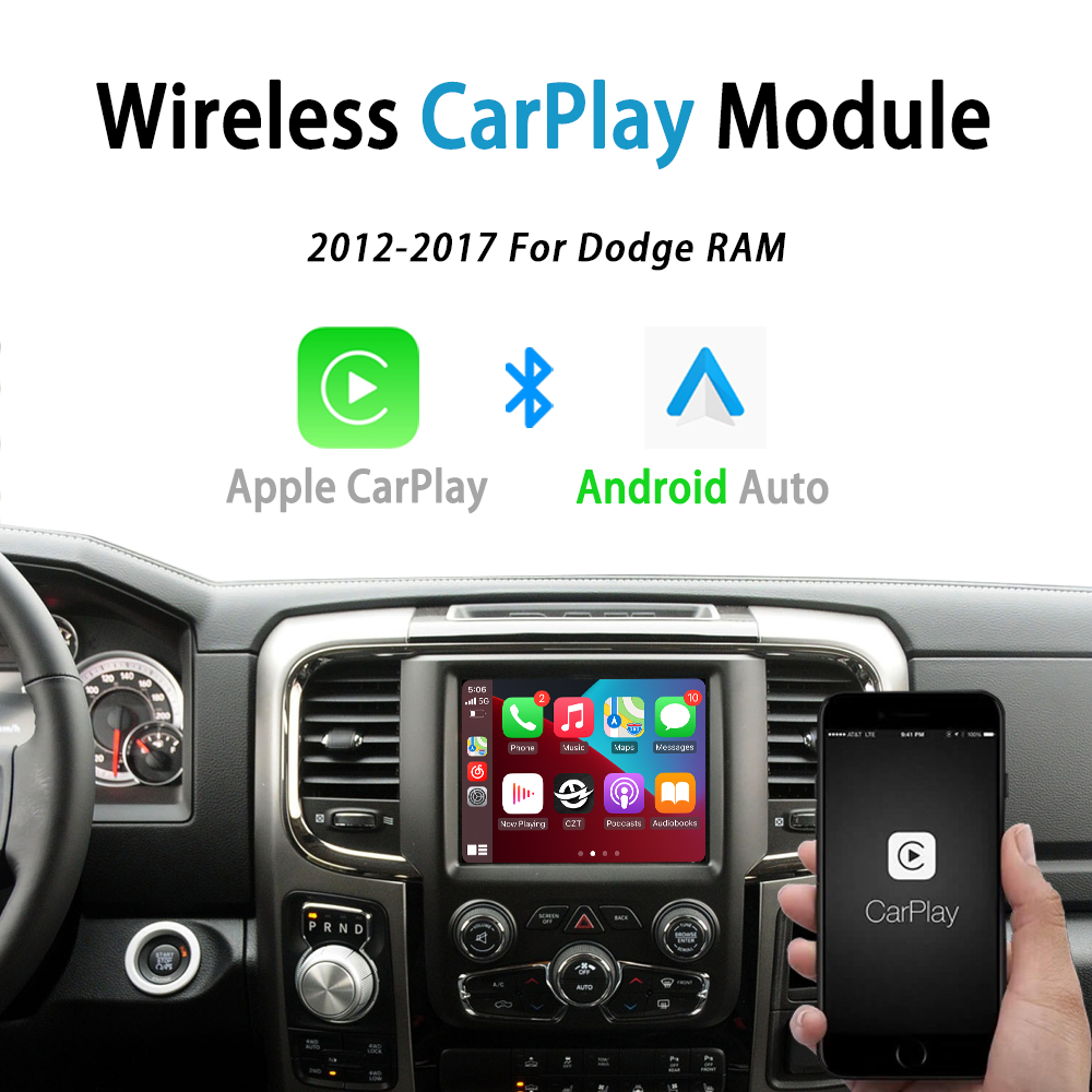 Dodge RAM Wireless Apple CarPlay Android Auto