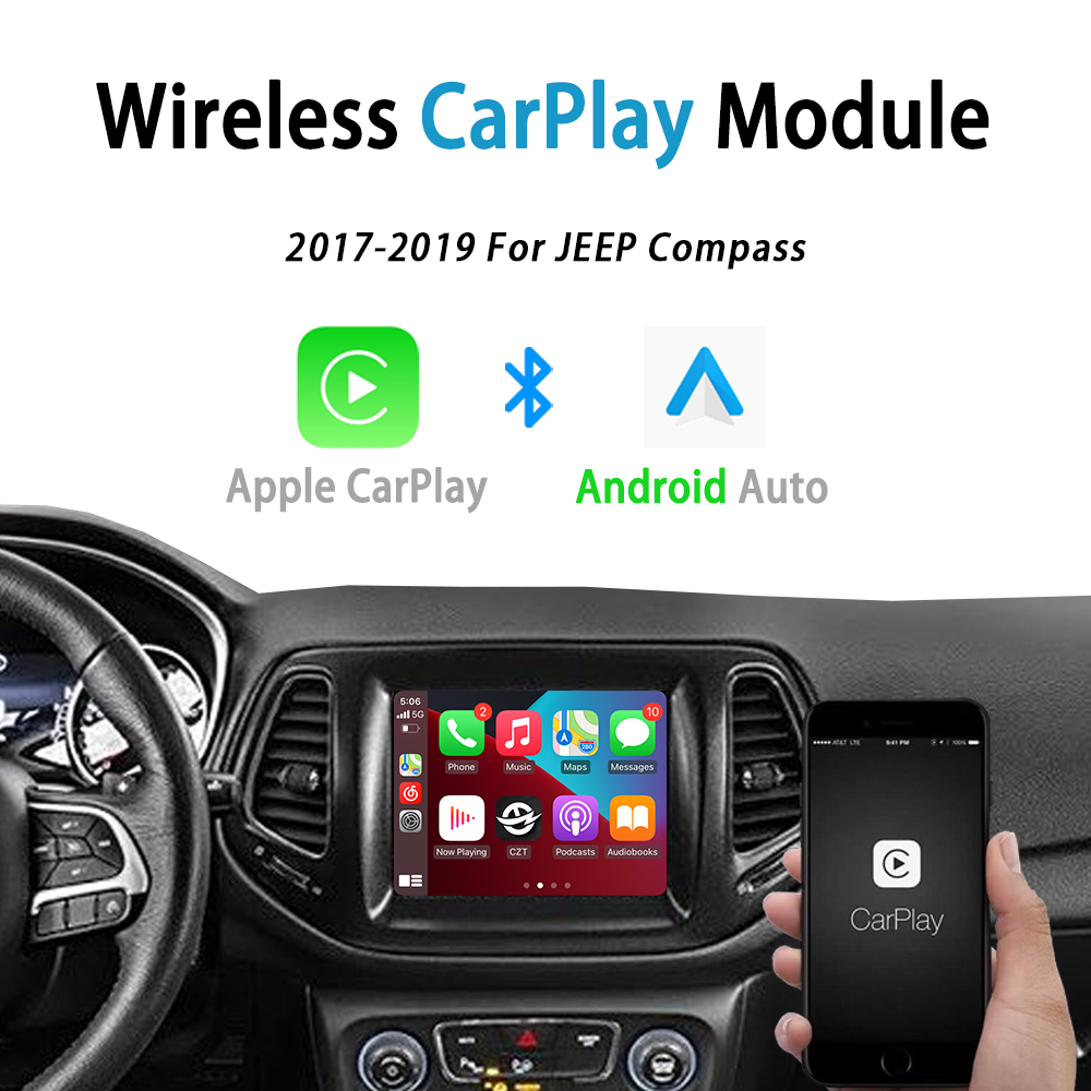 Jeep Compass Wireless Apple CarPlay Android Auto