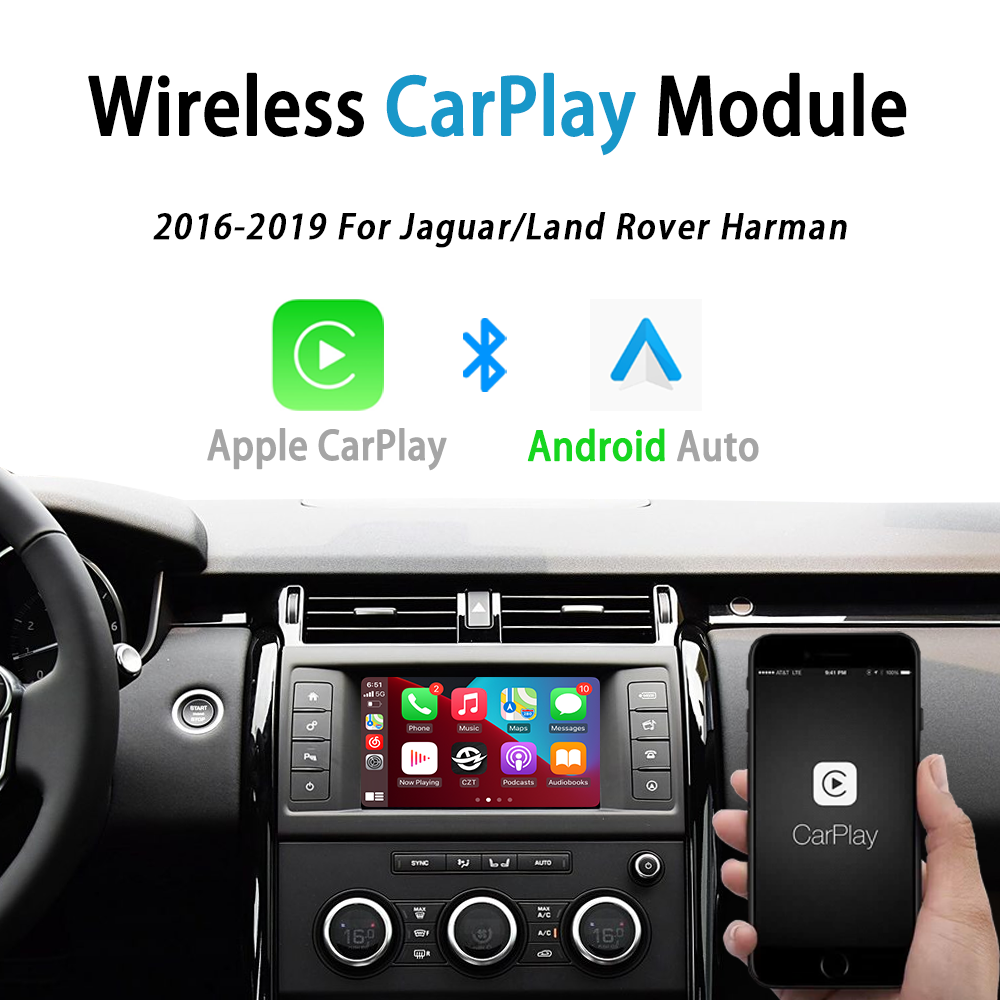 Land Rover Harman Wireless Apple CarPlay Android Auto