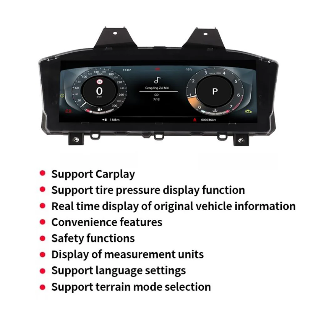 12.3'' Digital Dashboard Cluster For VW CC Scirocco Jetta4 Golf 6 7 MK7 Passat B8 B6 7 Variant virtual Instrument Paneel Cockpit