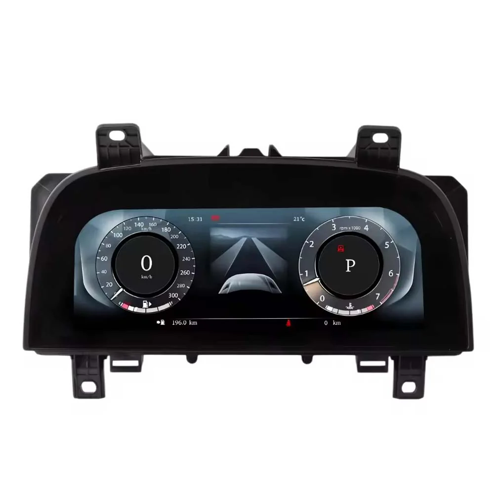 12.3" LCD Digital Cluster For Land Rover Discovery 4 LR4 2009-2016 Range Rover Sport 2010-2013 Linux Digital LCD Dashboard Instrument Gauge Cluster