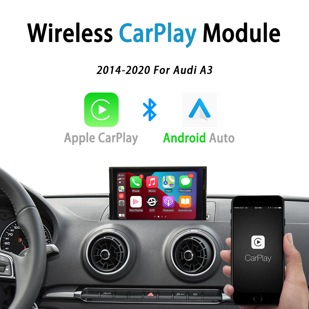 Audi A3 Wireless Apple CarPlay Android Auto