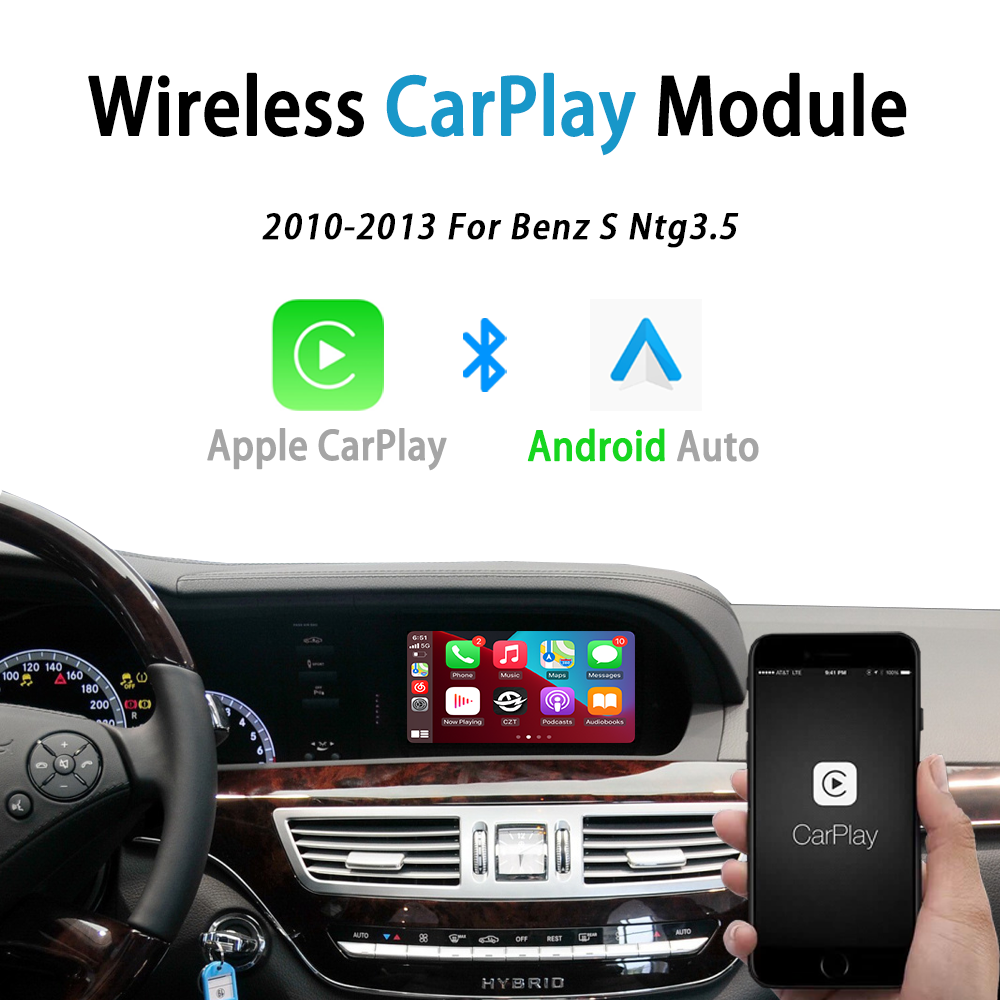 Benz S class Ntg3.5 Wireless Apple CarPlay Android Auto