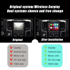 Dodge RAM Wireless Apple CarPlay Android Auto