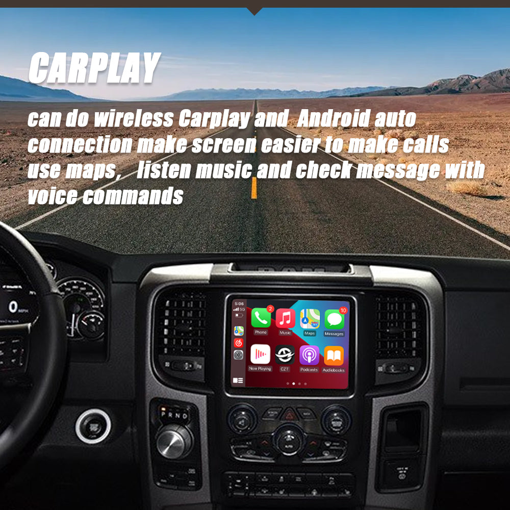 Dodge RAM Wireless Apple CarPlay Android Auto