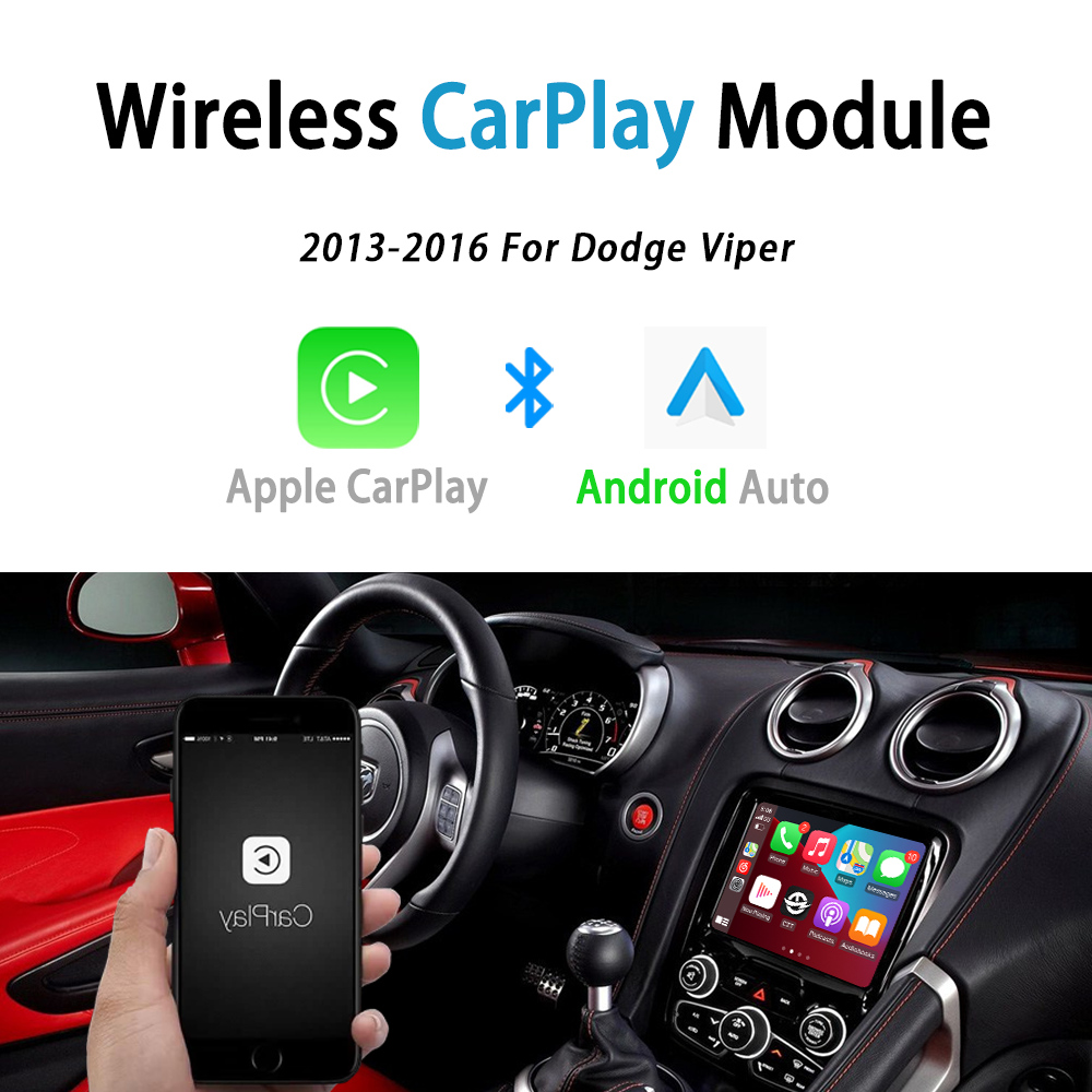 Dodge Viper Wireless Apple CarPlay Android Auto