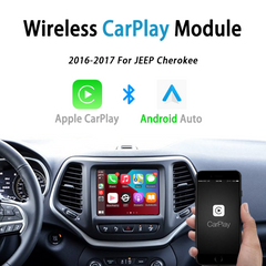 Jeep Cherokee Wireless Apple CarPlay Android Auto