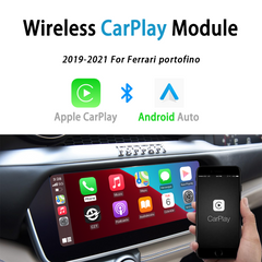 Ferrari portofino Wireless Apple CarPlay Android Auto